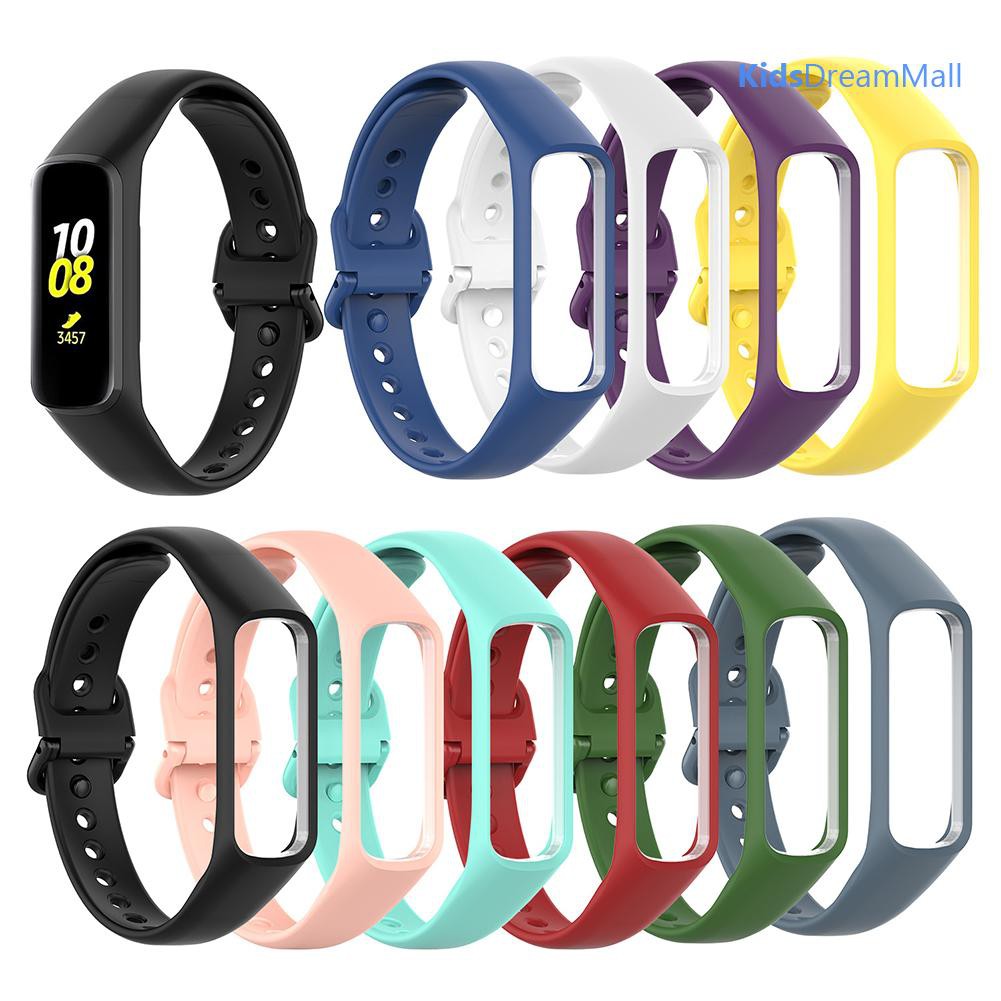 Dây Đeo Silicon Thay Thế Cho Đồng Hồ Galaxy Fit-E R375 / Galaxy Fit2 Sm-R220