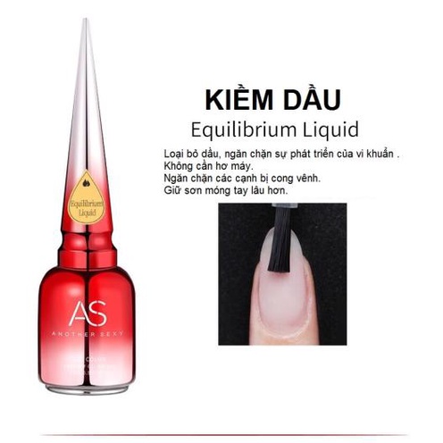 Kiềm dầu AS chính hãng, chai dung tích 15ml . Hàng chuẩn