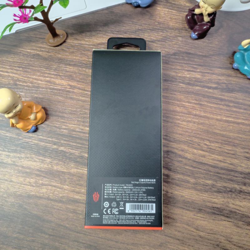 [Mã 273ELHA100K0 hoàn 7% đơn 500K] Pin Dự Phòng Nubia Red Magic 10.000mah (chính hãng)