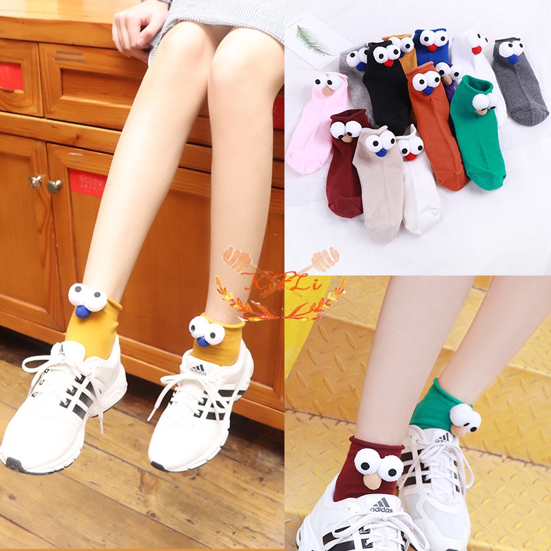 Bộ 2 cặp vớ hình con mắt xinh xắn ngộ nghĩnh