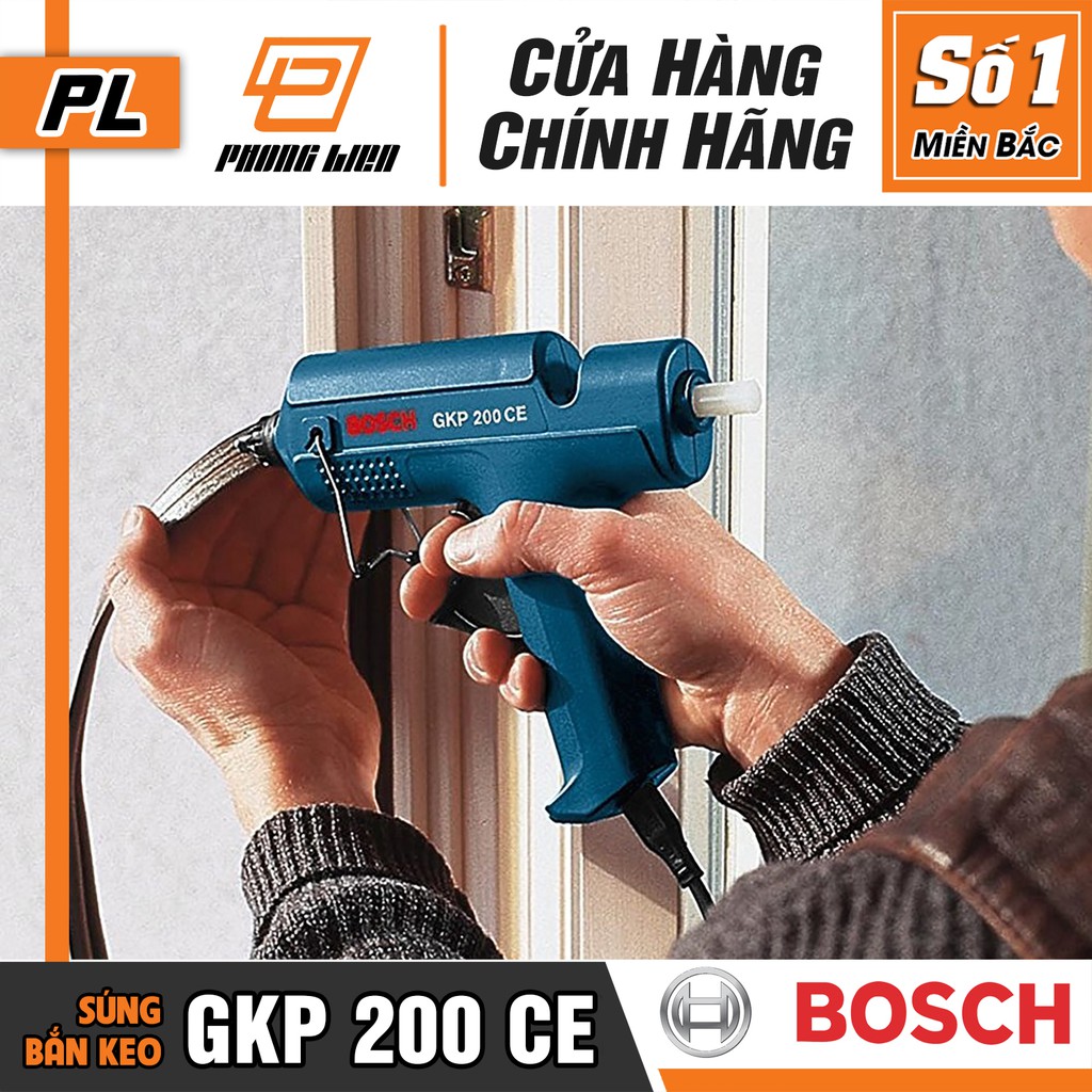 Súng Bắn Keo Chuyên Dụng Bosch GKP 200 CE - Hàng Chính Hãng