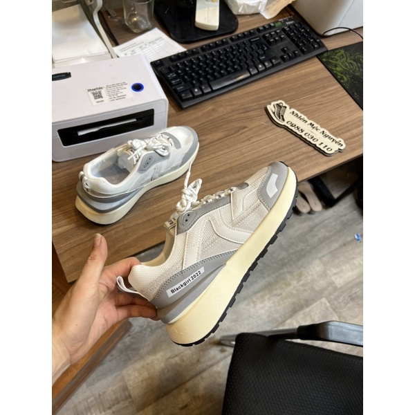 Giày thể thao nữ, sneaker nữ chất đẹp năng động phối viền trẻ trung phong cách