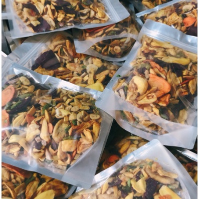 500gr thập cẩm sấy vỡ đủ vị - hàng vụn