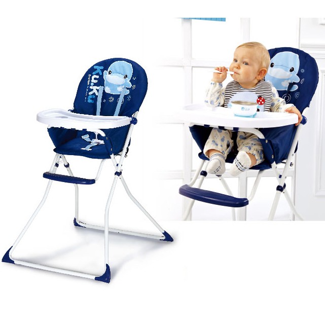 [ TP.HCM MIỄN PHÍ GIAO HÀNG ] Ghế ăn dặm cho bé ku.ku duckbill KU6033 xanh dương