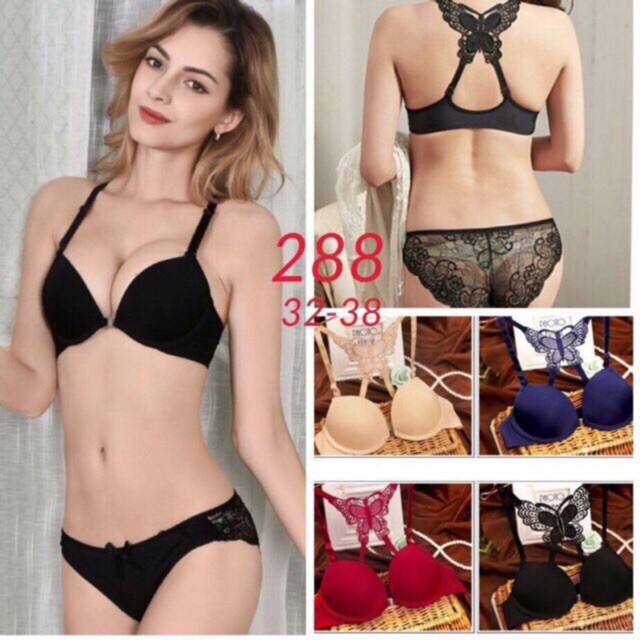 Bộ quần áo lót nữ zen bướm hàng đẹp/ hàng thái Lan