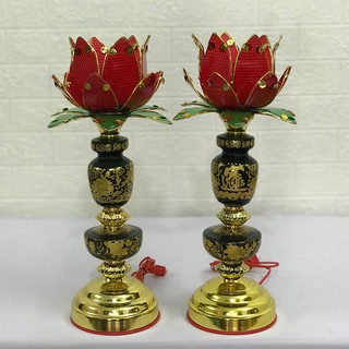 Đèn thờ điện hoa sen