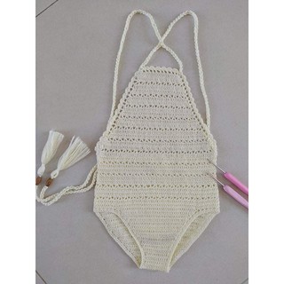 Bikini handmade móc len cho bé iu
