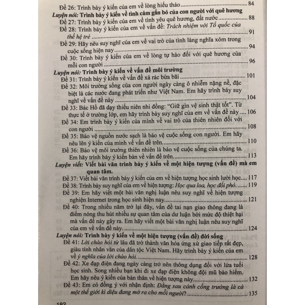 Sách - Hướng dẫn Nói và Viết Văn nghị luận biểu cảm, thuyết minh Lớp 6