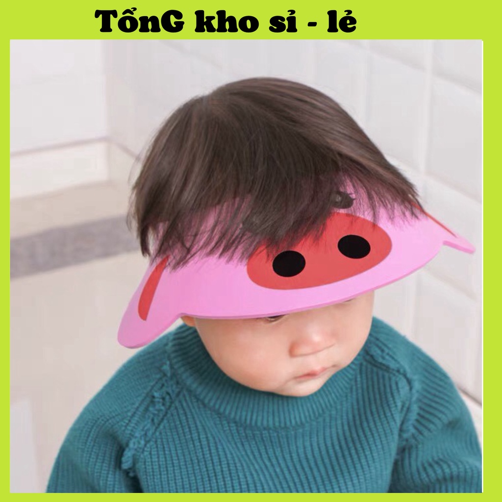 Mũ Tắm Gội Cho Bé  hàng cao cấp cực kỳ xinh xắn mũ gội đầu chắn nước cho bé yêu 88266