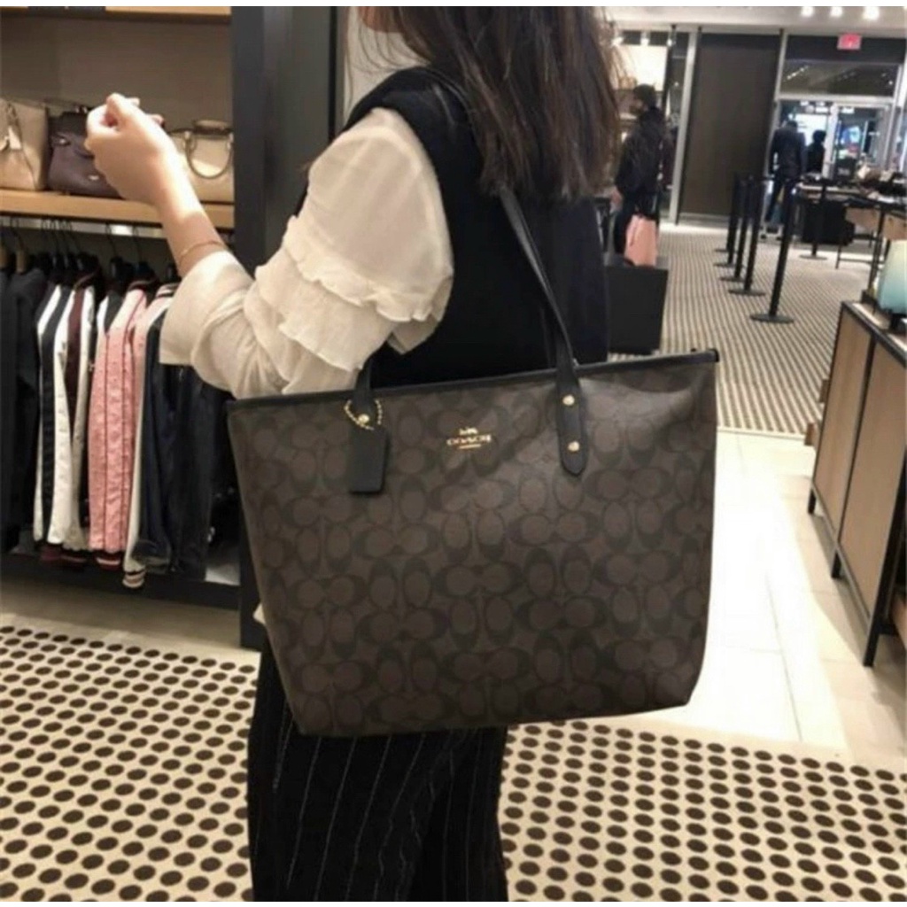 túi tote công sở coach size 45cmx 27cm x18cm đủ màu