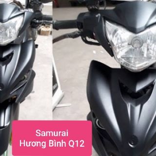 Sơn xịt Samurai màu Đen Mờ - 109A (400 ml)