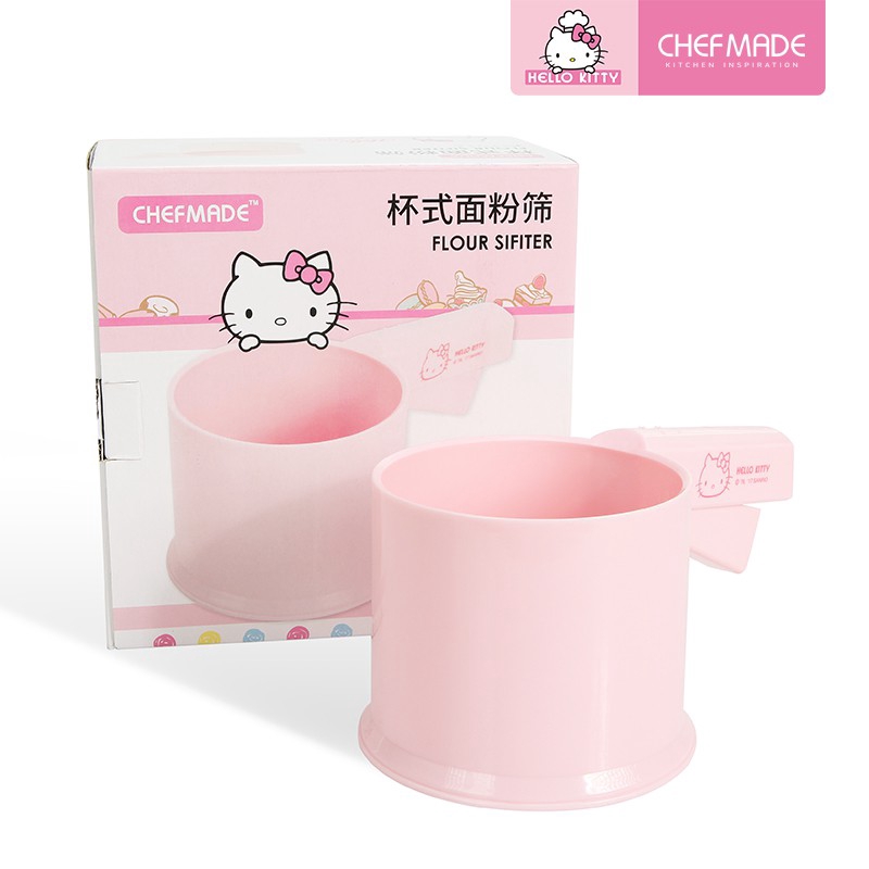 CHEFMADE Ly Rây Bột Hình Hello Kitty Tiện Dụng KT7016
