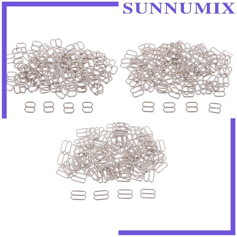 Set 100 Móc Cài Dây Áo Ngực 6mm Tùy Chỉnh Tiện Dụng