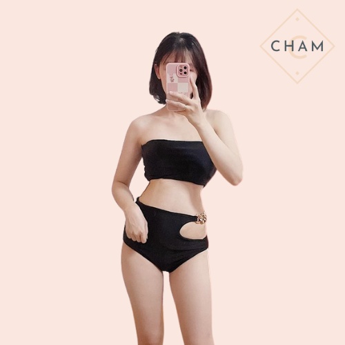 Bikini đi biển cao cấp Cham đồ bơi nữ kín đáo, đồ tắm biển nữ, bikini 2 mảnh 1 mảnh sexy cao cấp