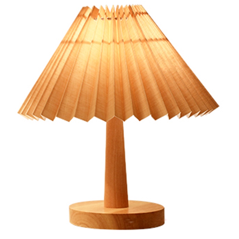Đèn Ngủ Để Bàn Xếp Ly Cổ Điển Phong Cách Hàn Quốc