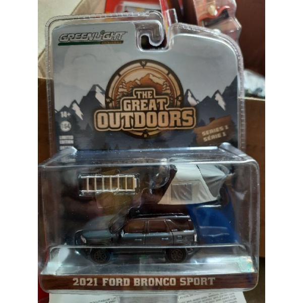 Xe Greenlight 2021 Ford Bronco Sport series The Great Outdoors , hàng hiếm
