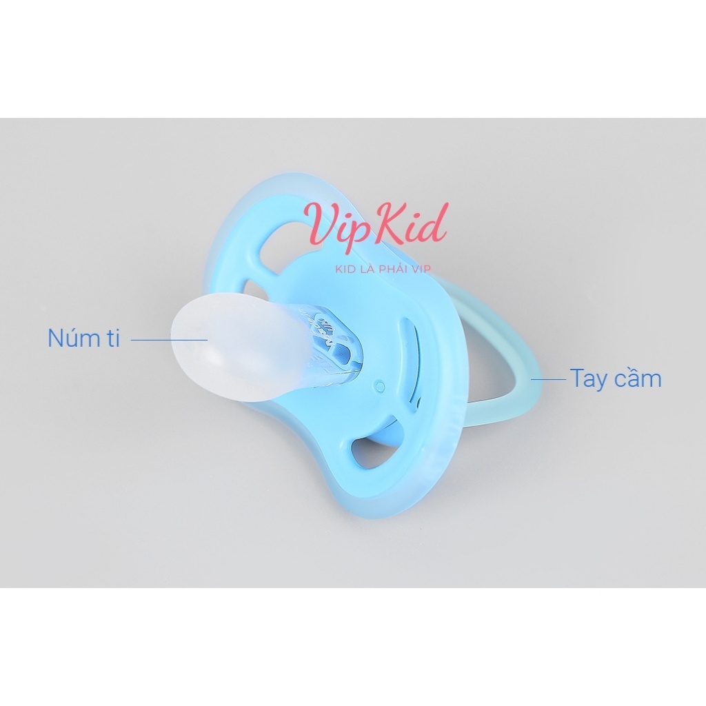 Ti giả Avent Ultra Air chỉnh nha chống vẩu, núm ti giả cho bé chính hãng Philips Avent - Vipkid