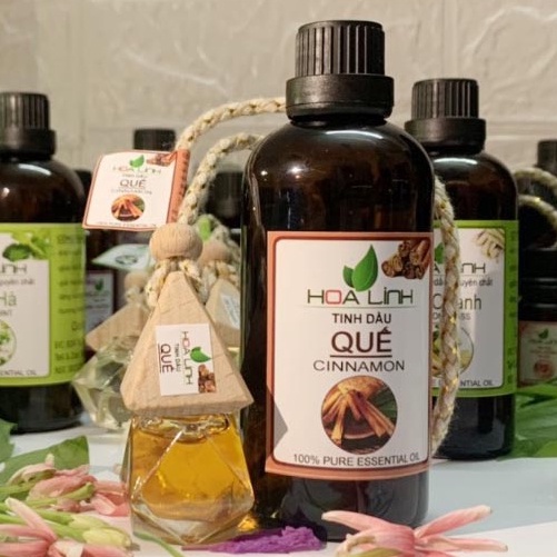 Combo 3 chai - Tinh dầu quế nguyên chất thiên nhiên 100% (chai 50ml)