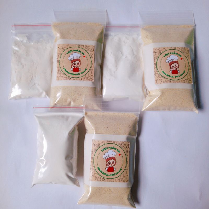 Bột Rang Muối sử dụng cho 3kg thực phẩm, Gà Rang Muối, Ếch Rang Muối, Sườn Rang Muối, hải sản các loại Rang Muối