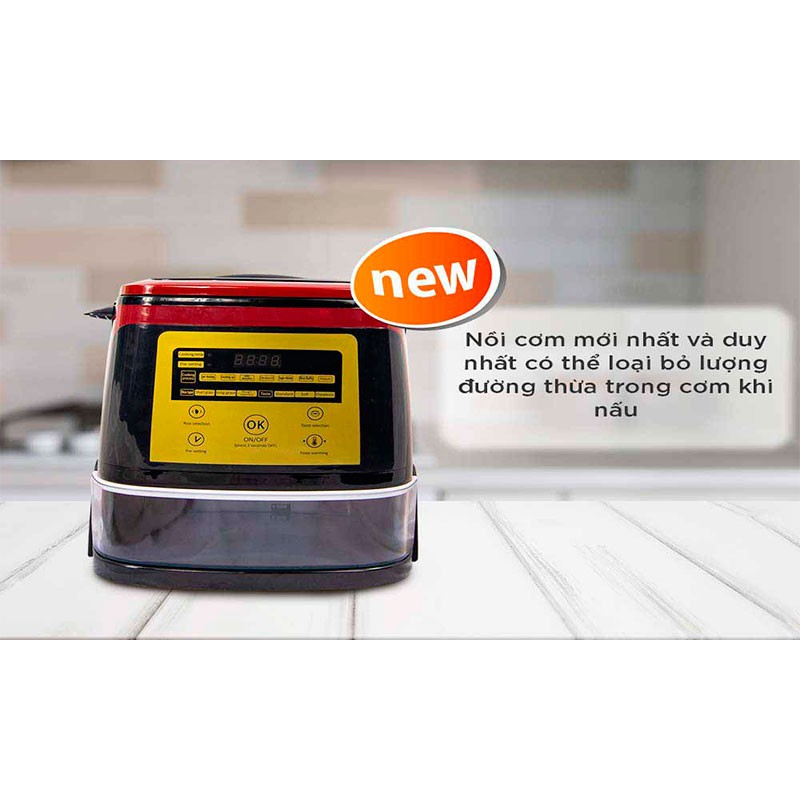 Nồi cơm điện tách đường 3.5L MAGIC KOREA A-510 công suất 900w bảo hành 12 tháng. | BigBuy360 - bigbuy360.vn