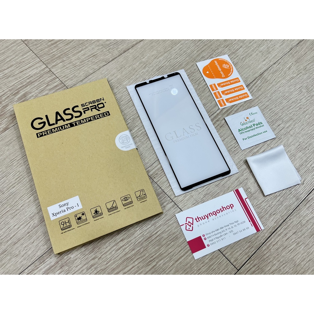 Kính cường lực full màn hình Sony Xperia Pro-i