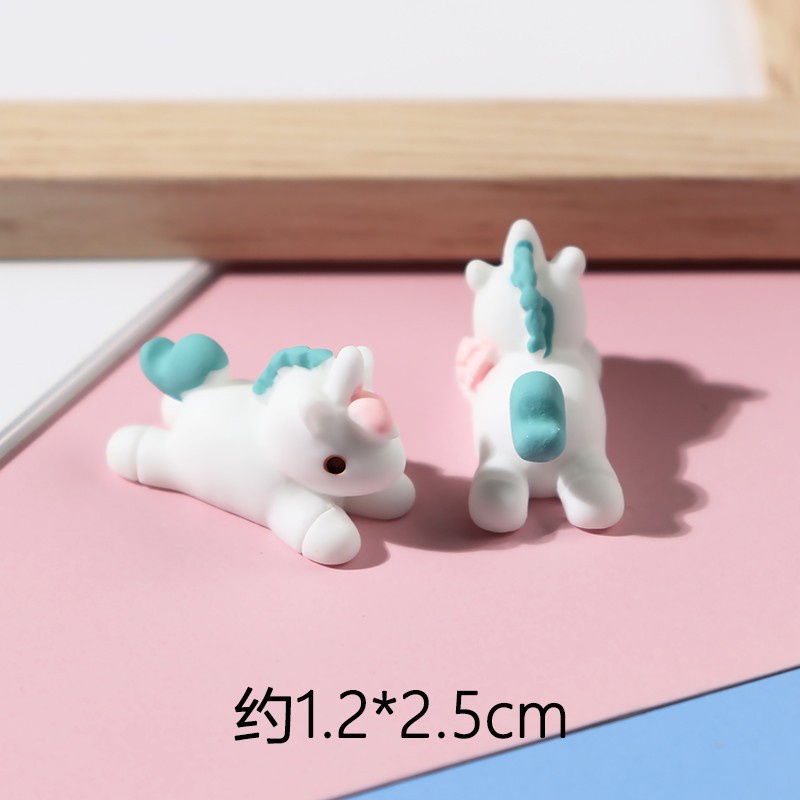 con kỳ lân Resin phụ kiện dép Crocs charm DIY khóa giày crocs jibbitz Nhựa trang sức Phụ kiện trang trí giày crocs nút trang trí điện thoại di động Nắp đậy / Khung ảnh / Cốc nước / Túi Nguyên liệu làm phụ kiện handmade sáng tạo