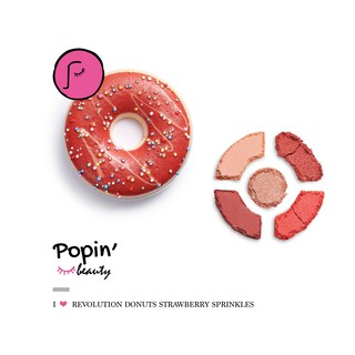 Bảng màu mắt/ highlight I ❤️ Revolution Donuts