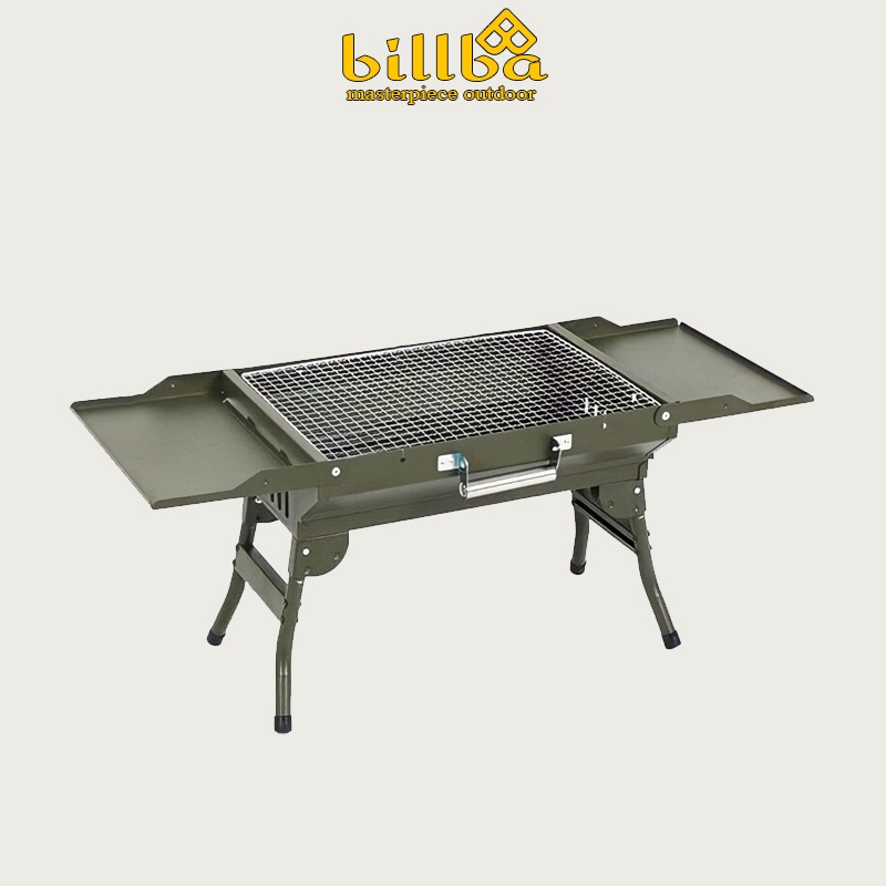 Bếp nướng than hoa gấp gọn mang đi du lịch dã ngoại BBQ, bếp nướng cắm trại ngoài trời BB4425- Billba Outdoors