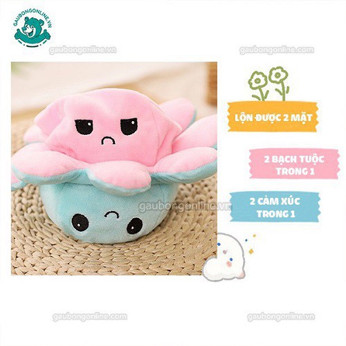 Bạch Tuộc Cảm Xúc Bông Cao Cấp- Hàng Quảng Châu Cao Cấp Size 30cm