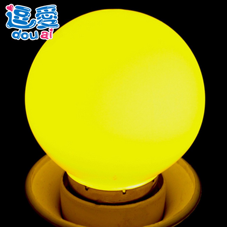 Thiết bị chiếu sáng 💓FREESHIP💓 Bóng đèn led tròn G45 nhiều màu, chống nước, tiết kiệm điện 9134