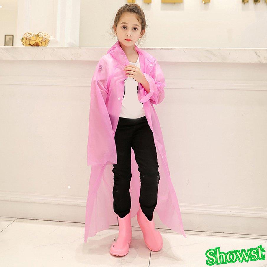 Raincoat Student Kid Siamese Waterproof Environmental Poncho Children Raincoat