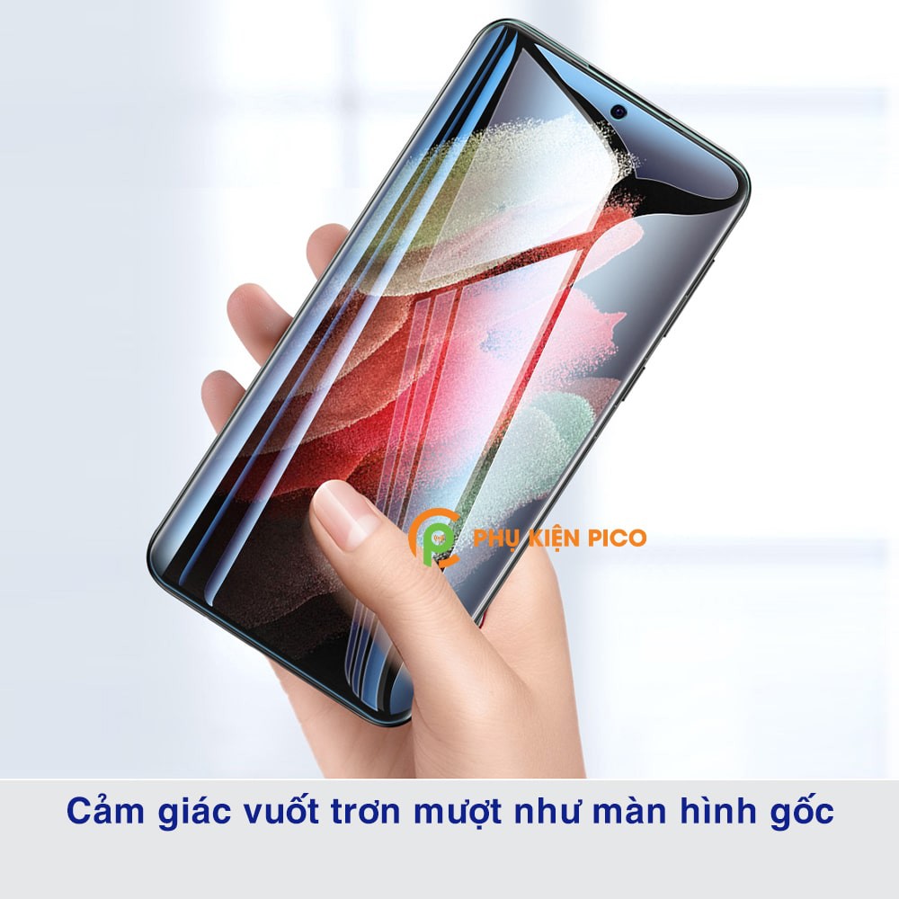 Dán màn hình Samsung Galaxy S21 Ultra / S22 Ultra / Note 20 / S23 Plus full màn dẻo trong suốt chính hãng Moxiao Xing
