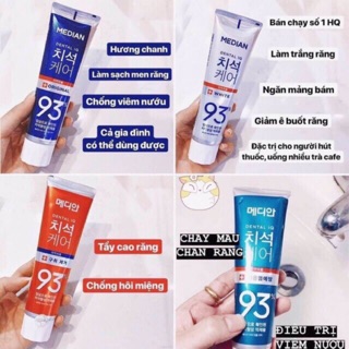 Kem đánh răng median 120g chính hãng hàn quốc