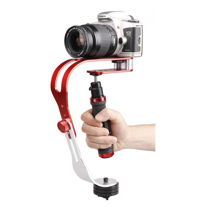 [ELPSJUNE hoàn 30k xu] Tay cầm chống rung - Stabilizer Steadicam cho camera hành trình, hành động, điện thoại