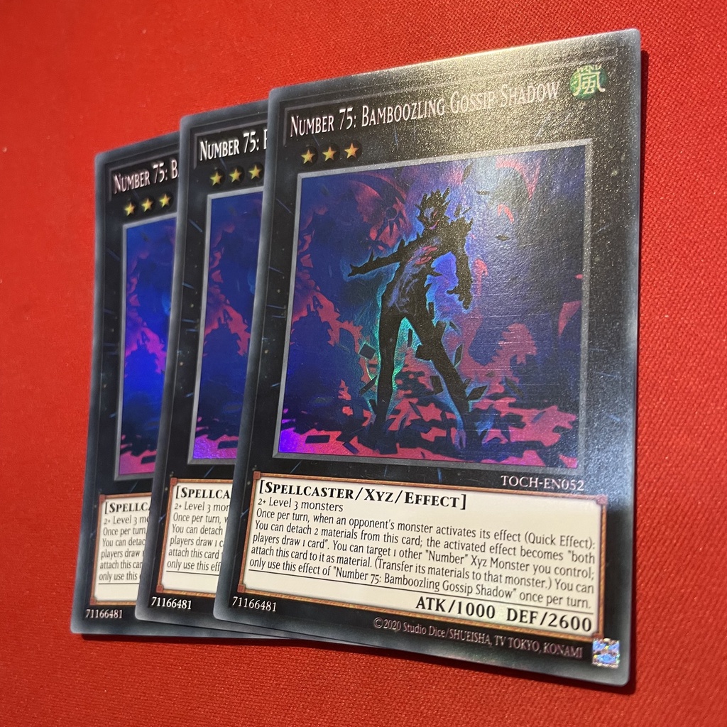 [EN][Thẻ Bài Yugioh Chính Hãng] Number 75: Bamboozling Gossip Shadow