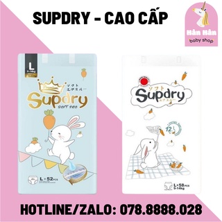 (SUPDRY)Bỉm/Tã Nội Địa Trung Đủ Size M58/L52/XL46/XXL42/XXXL40