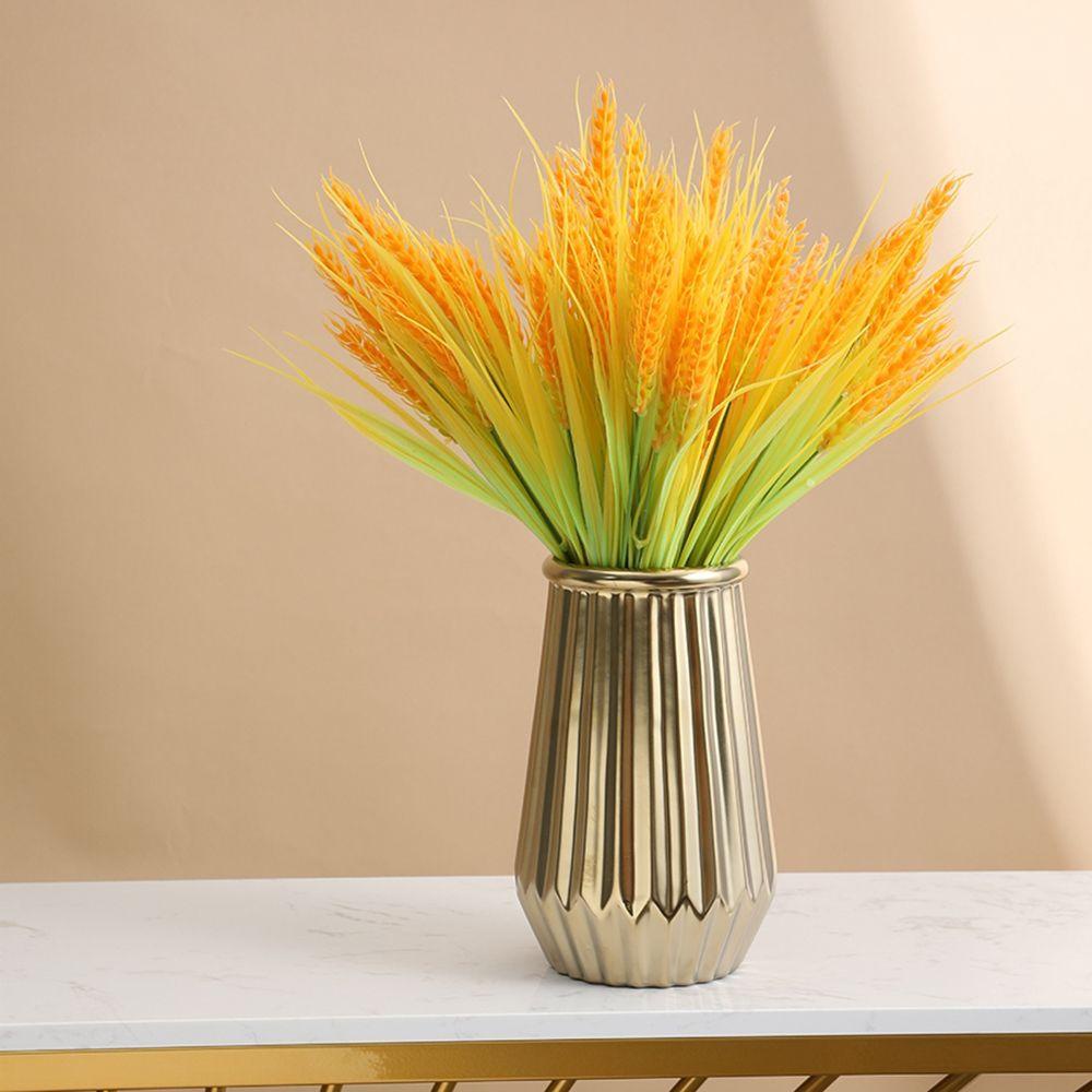 Bộ 2 Chiếc Bông Tai Nhựa Lúa Mì Trang Trí Nhà Cửa Phong Cách Đồng Quê|Cỏ Lúa Mì Giả Hoa