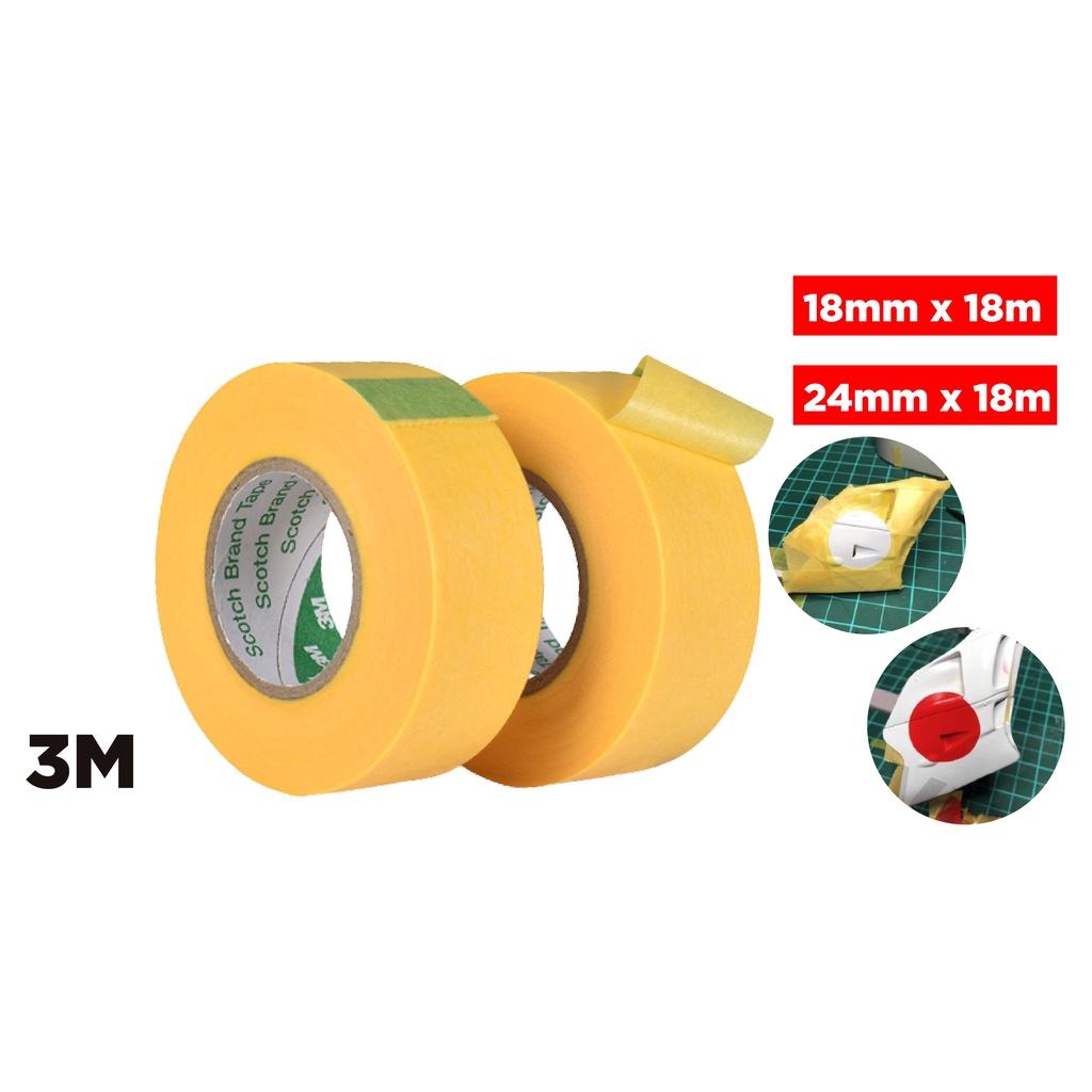 Băng keo che sơn 3M dài 18m PK373