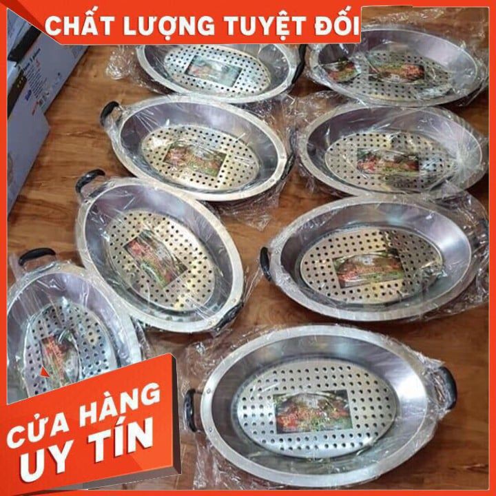 KHAY OM CÁ INOX- khay lẩu cá inox cao cấp