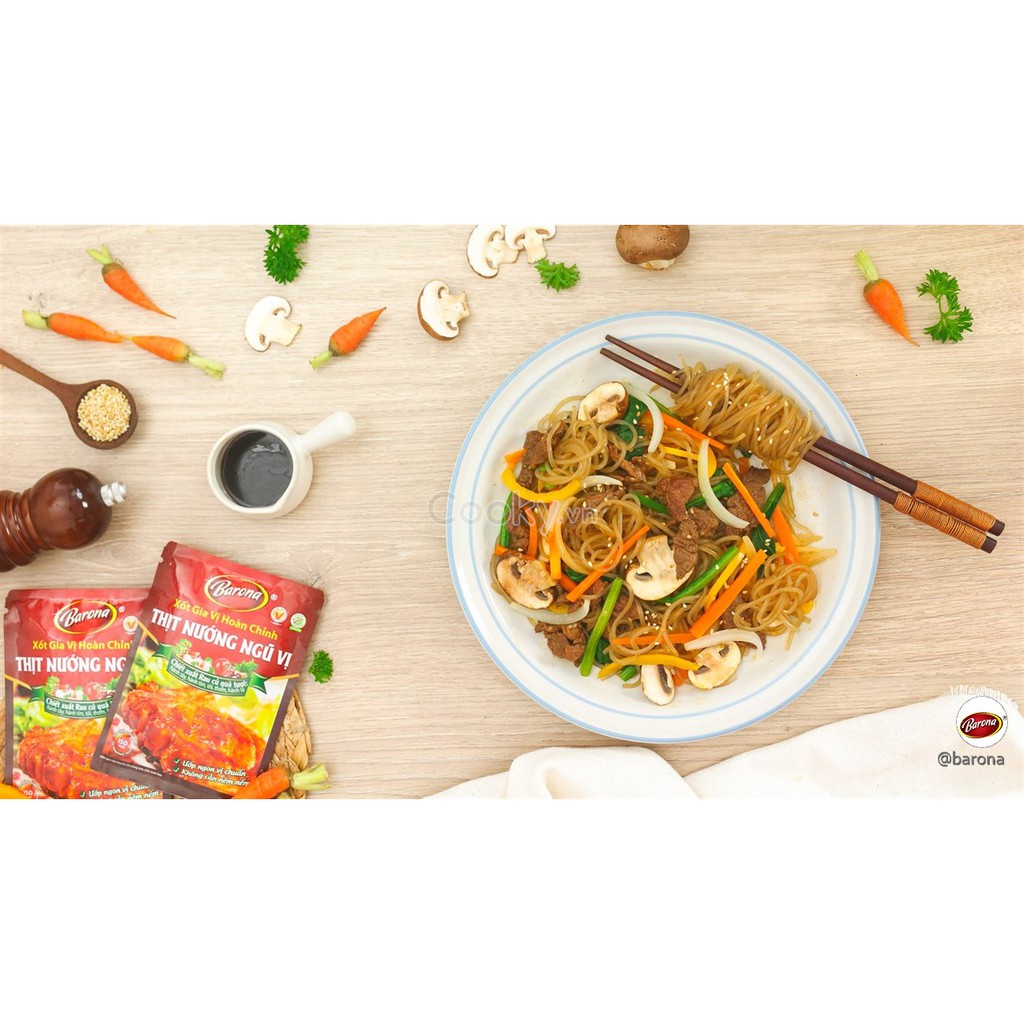 Xốt Gia Vị Hoàn Chỉnh BARONA - Thịt Nướng Ngũ Vị 80g | BigBuy360 - bigbuy360.vn