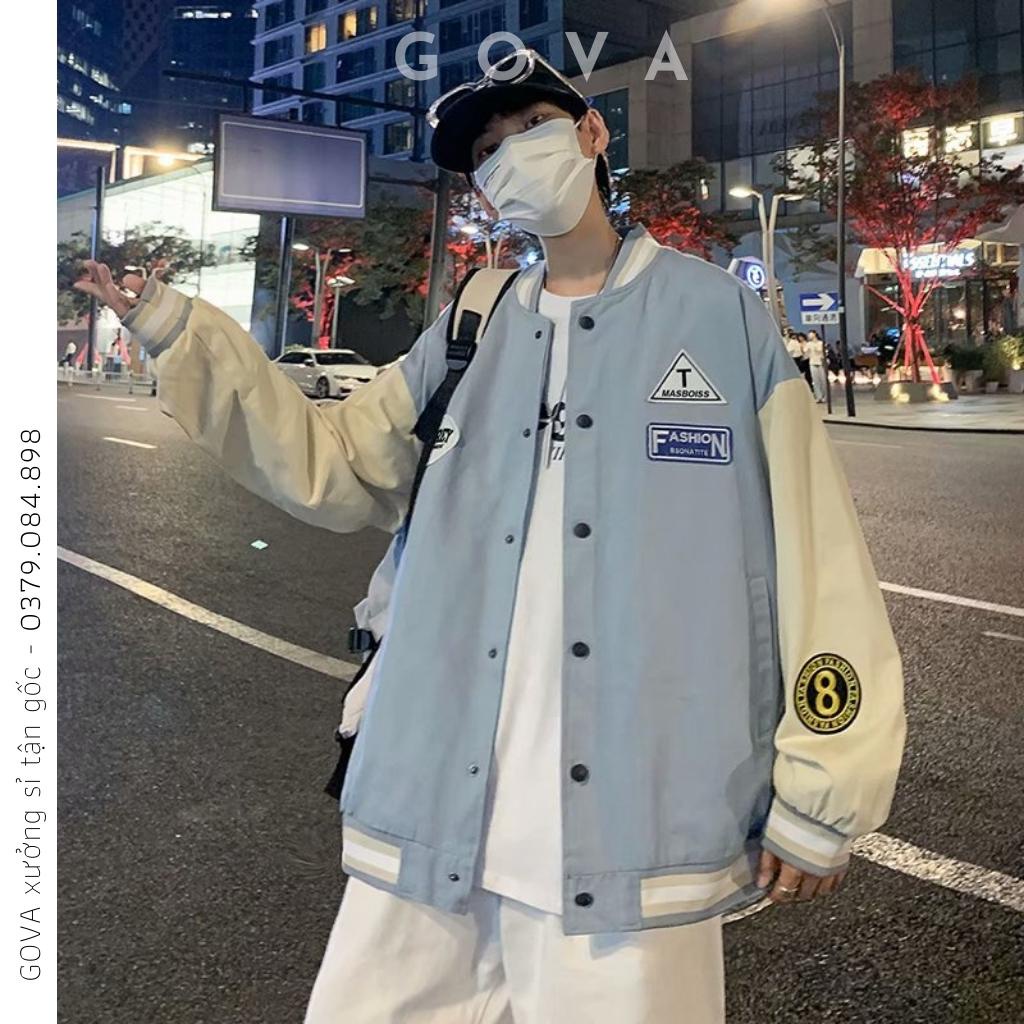 Áo Khoác Dù K.TOOALLAON 2 Lớp Form Rộng Nam Nữ Unisex, Áo Gió Bomber Bóng Chày Chống Nắng Ulzzang GOVA