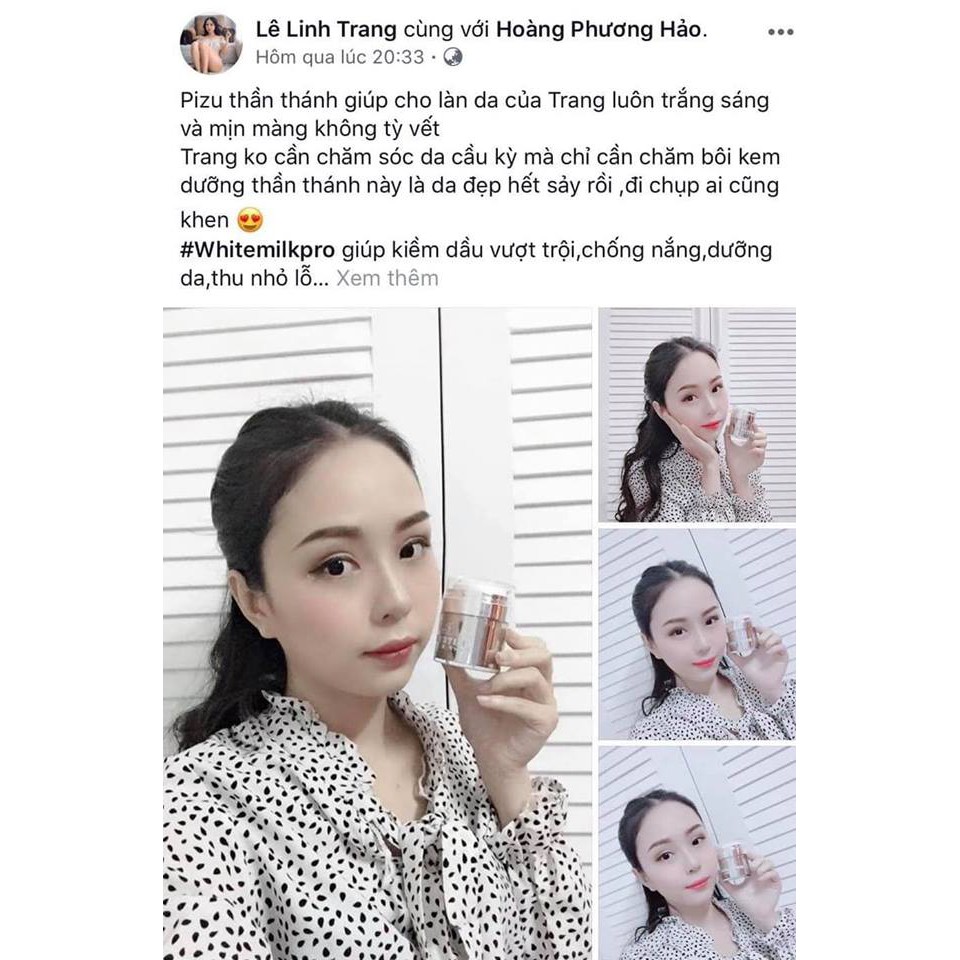 THÁNH LÀM TRẮNG FACE PIZU