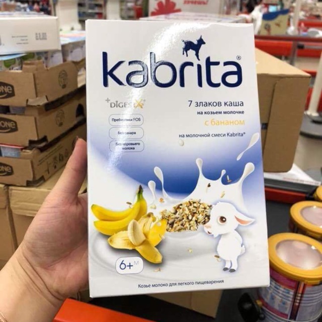 Combo bột sữa dê kabrita Nga
