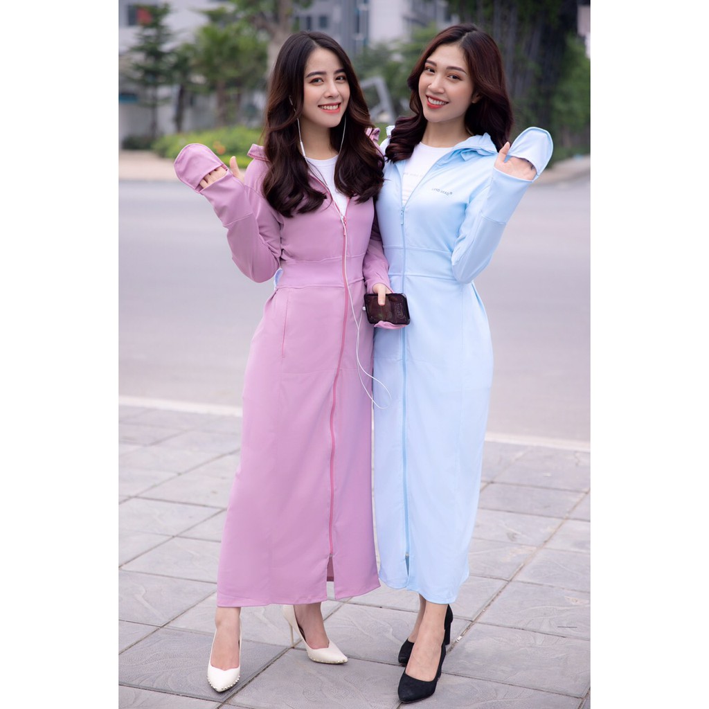 [Hàng chuẩn Công ty] Áo chống nắng 💕 FREESHIP💕 Áo chống nắng choàng măng tô Lendsead hàng dày đẹp chuẩn hãng dài rộng | BigBuy360 - bigbuy360.vn