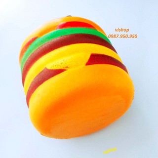 SquiShy BÁNH HAMBURGER MÈO
