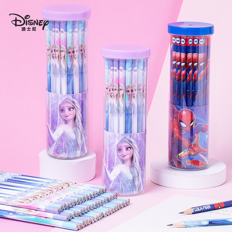 ♛Bút Chì Họa Tiết Hoạt Hình Disney Không Độc Hại Cho Bé