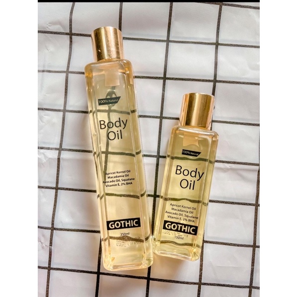 BODY OIL, DẦU DƯỠNG DA BODY GOTHIC