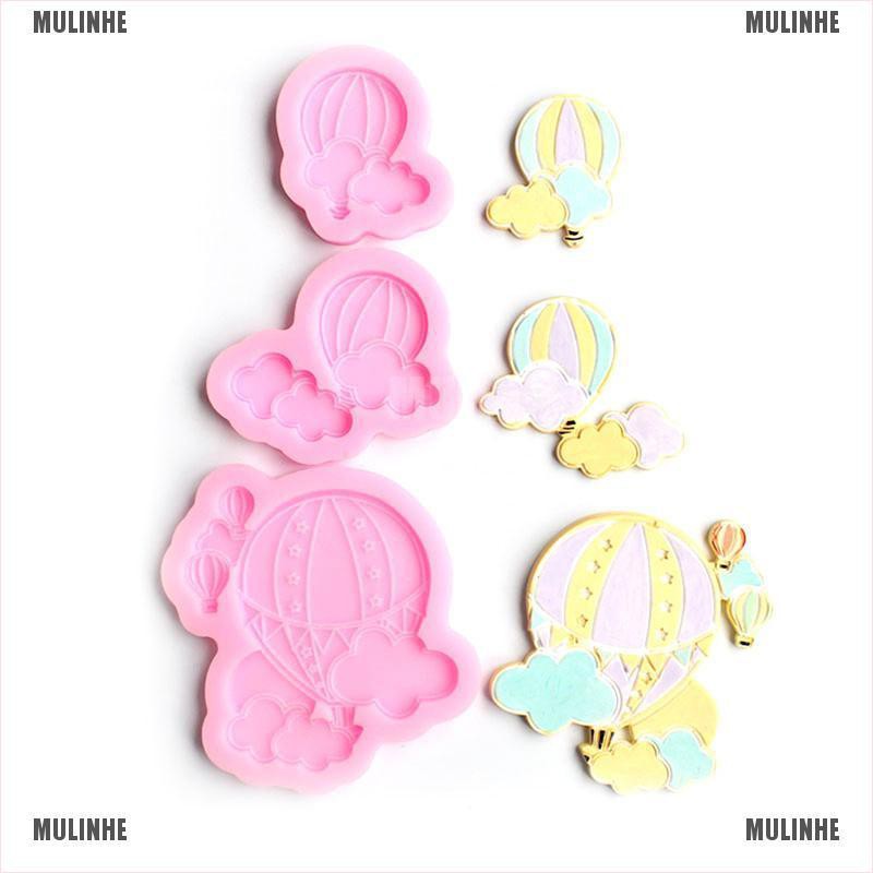 Khuôn silicone Tạo Hình Khinh Khí Cầu Làm Bánh DIY