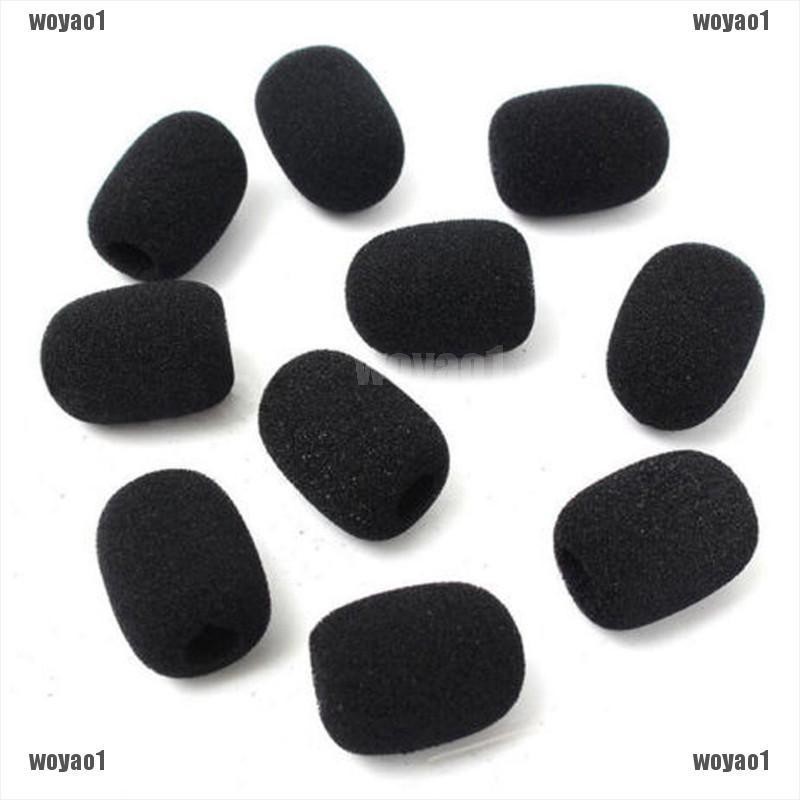 〈COD〉 5PCS Microphone Headset Grill Windscreen Sponge Foam Black Mic Cover 〈Surprise〉 | BigBuy360 - bigbuy360.vn