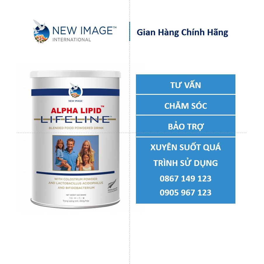 Thực phẩm bổ sung Alpha Lipid Lifeline 450g nhập khẩu từ New Zealand.